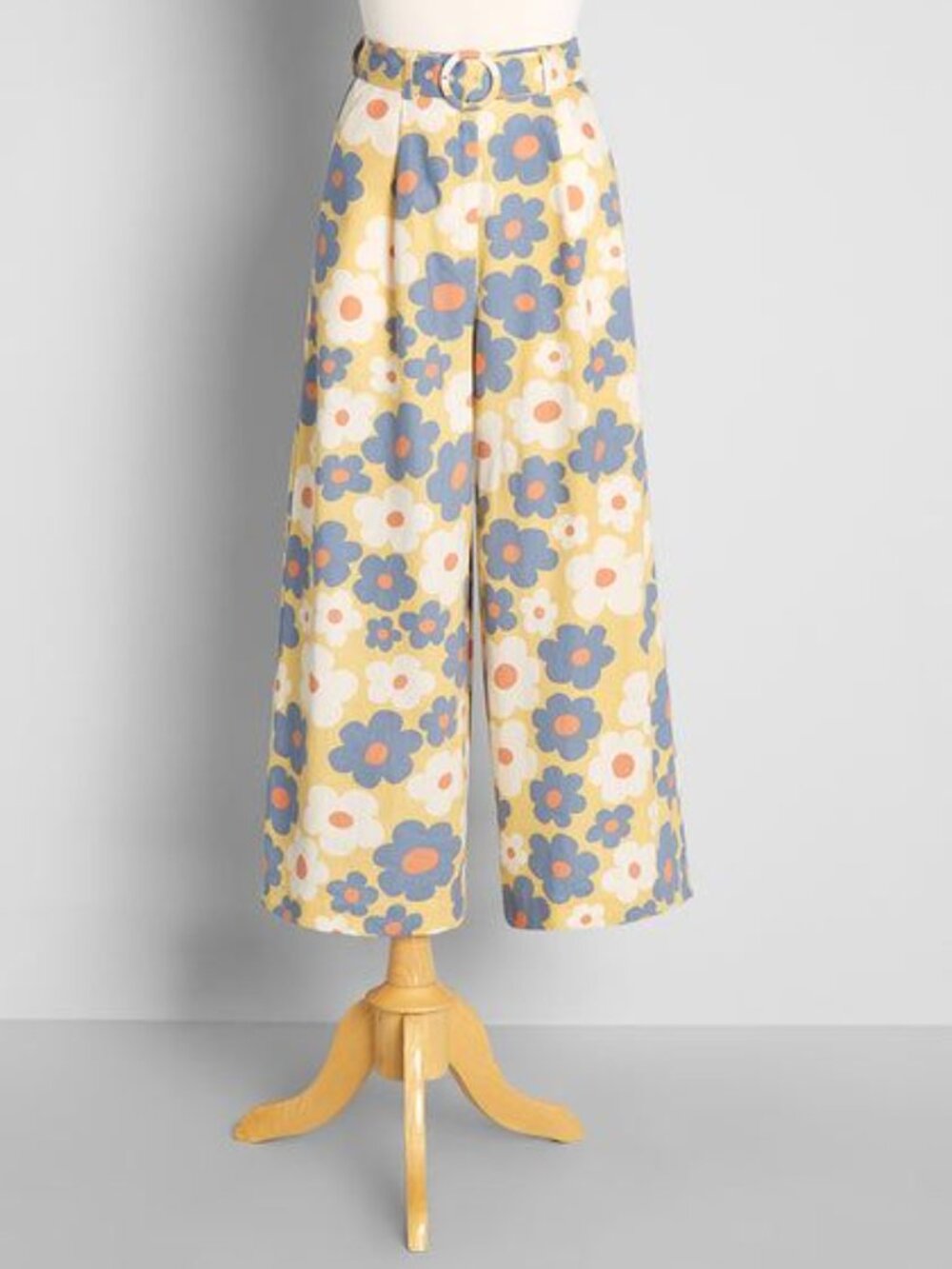 70s Inspired Flower Power Princess Highway Palazzo Pants